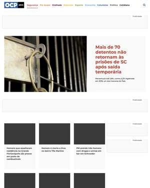 Editoria Segurança do OCP News, destino final do Aconteceu
